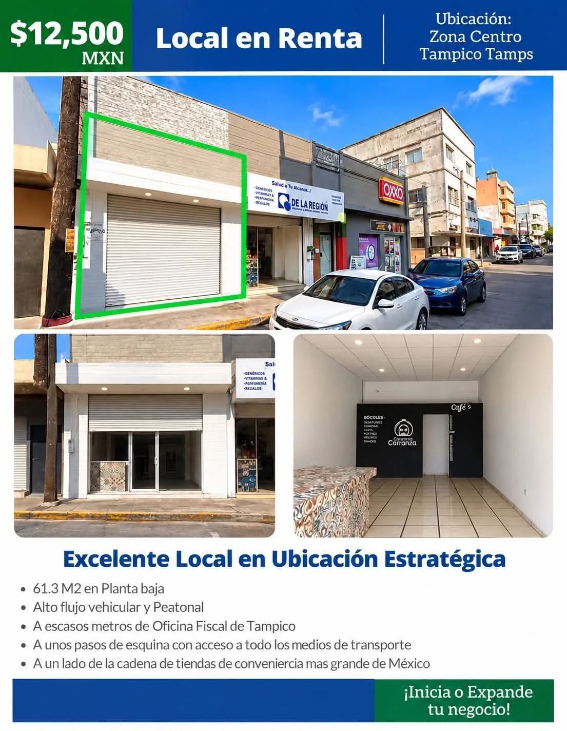 Local comercial en renta en zc de tampico, Tampico